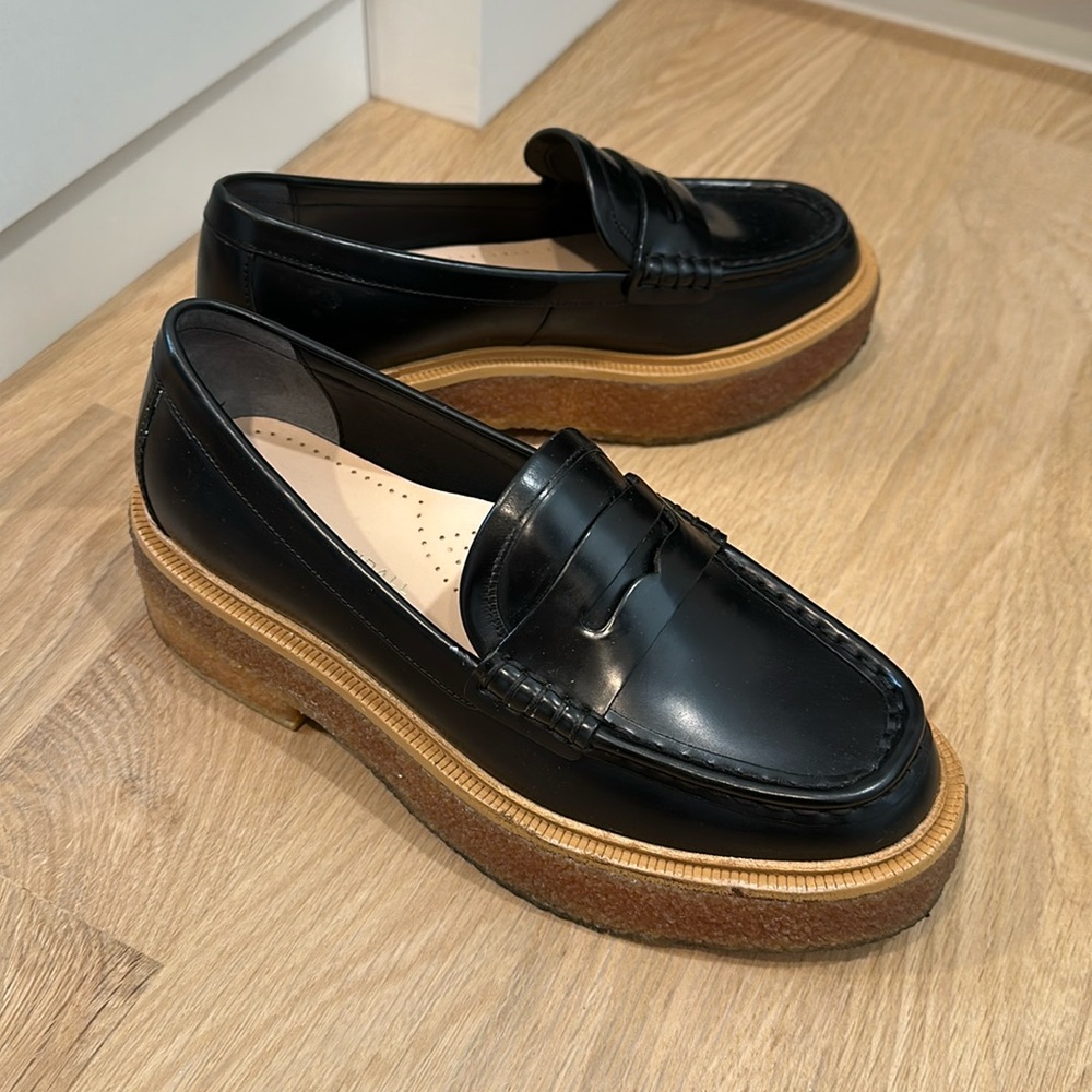 LOEFFLER RANDALL Rikki Platform loafers